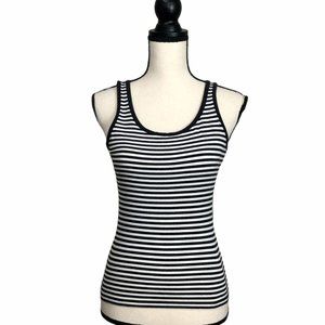 H&M | Sz Small Black Striped Tank Top